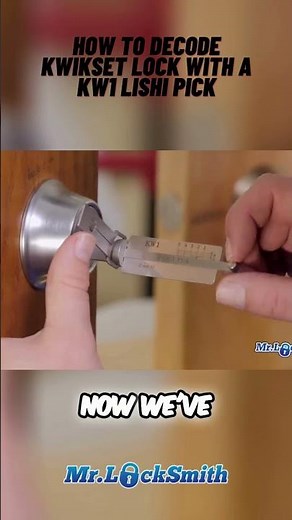 Lishi KW1 Pick | How to Decode Kwikset Lock