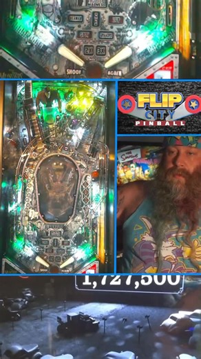 #pinballexpo #pinball #themunsters #munsters #retro #spooky #lgbt #queer #twitch #streamer #arcade | Flip City Pinball