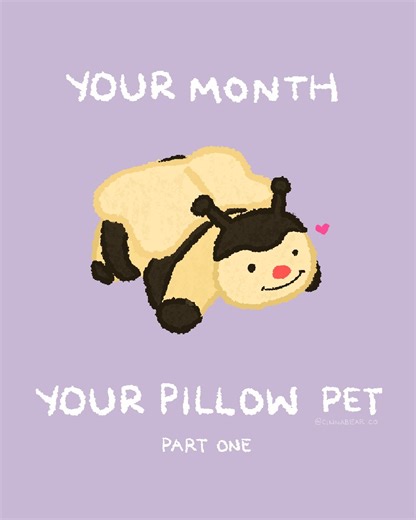 sasha ♡ | your month your pillow pet | pt.1 🤍🧸 - - I’ve been thinking about pillow pets recently so I thought it was fun to make this! which pillow... | Instagram