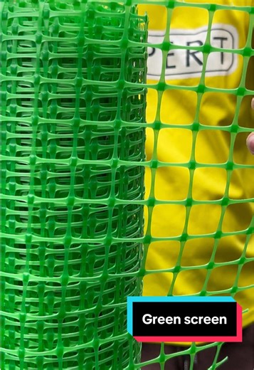 Exploring Green Screen Techniques for Plastic Fencing