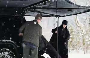 Camping in Snow #camping #camping2024 #campingvlogs #campingtrip #campinglife #travelblogger #campinginsnow #us #snow #campervanlife #usa #camperlife #camper #campervanlife | Camping Video