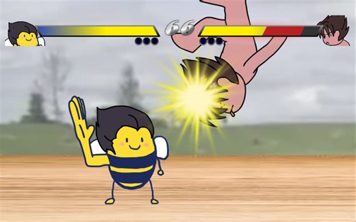 尝试让新人入坑格斗游戏但是你又忍不住把负能量发泄在他身上的第一人称视角体验.wmv