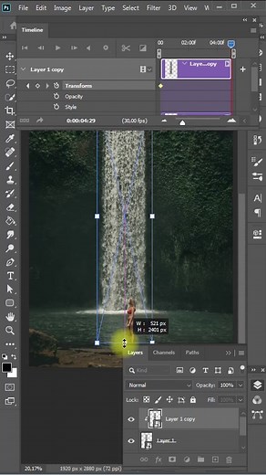 Creating a Stunning Waterfall Effect in Photoshop