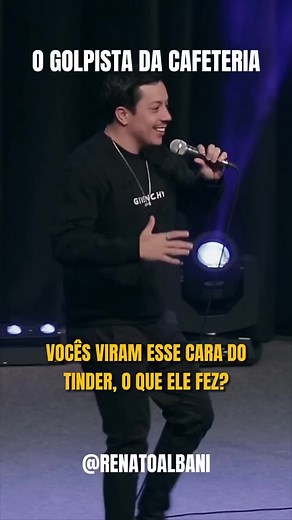 COMO SER EMPREENDEDOR 😂 #renatoalbani #standapiando #standupcomedybrasil #standupcomedy #standup #standupbrasil #comediabrasileira #comediabr #comediante #comediastandup #comedia #comedianacional #humorista #humor #humorbrasileiro #carioca #rj #sp #paulista #bahia #baiano #cafeteria #golpistadotinder #golpistadacafeteria #tinder | Standapiando