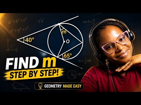 A Nice geometry math question| find m using these simple steps.