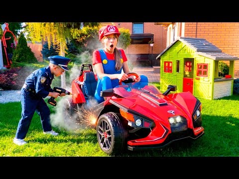 Dani’s Fun Playhouse Repair and Drive Adventure 🚗🏠