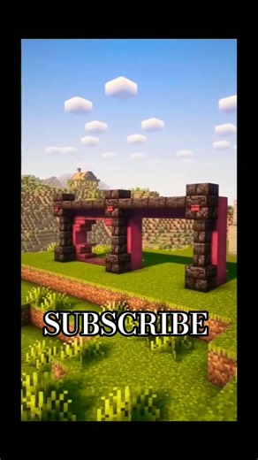 Nether-Themed Gateway Build