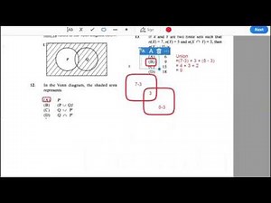 CXC Math MCQ 2013 (Part 1/3) | Questions & Answers