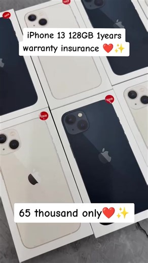 Brand New iPhone 13 with Accessories