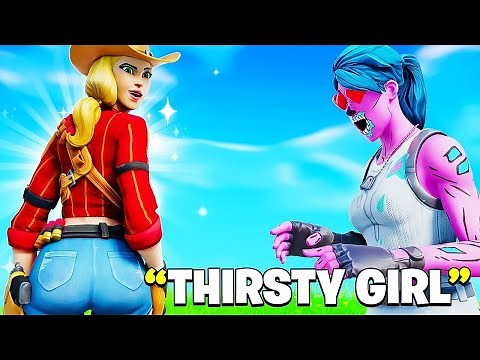 E-GIRL Gets A Freaky Girlfriend in FORTNITE... ❤️ (girl voice trolling)