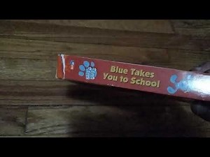 Blue's Clues: Blue Takes You To School VHS Overview