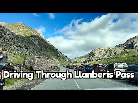 DRIVING THROUGH LLANBERIS PASS NORTH WALES # SCENIC DRIVE