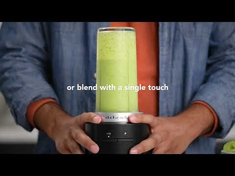 KitchenAid Go™ Cordless Personal Blender Set Up, Use & Care