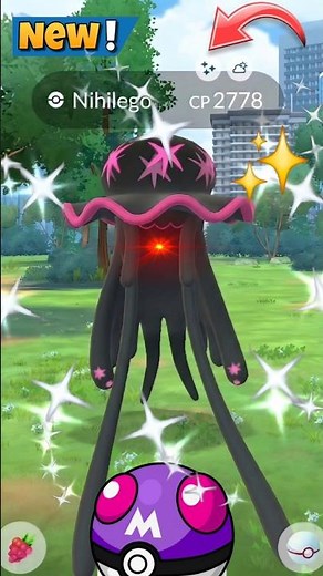 Finally I Got✨️Shiny Nihilego Raid in Pokemon Go