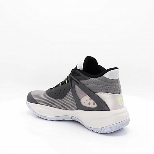 New AND1 Basketball Shoe: Revel Mid - Dark Grey | Men’s Mid Top Basketball Shoes | Indoor or Outdoor