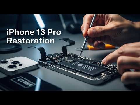 iPhone 13 Pro Frame Swap & Battery Transplant – Complete Restoration