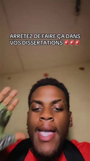 Arrêtez de Faire Ça dans Vos Dissertations !