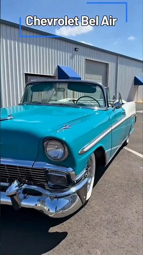 Cruisin' in Style: The Legendary 1956 Chevrolet Bel Air Convertible