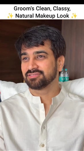 Makeup by| adarsh_mua | groom natural makeup tutorial #shorts #makeup #groom #dulha #shaadi #bride