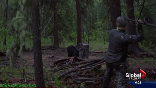 Hunter defends bear spearing while province calls for a ban