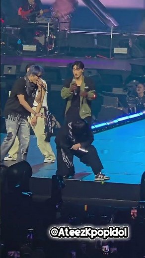 Yunho‘s footwork and freestyle dancing skills are actually insane 🔥 #yunho #ateez #ateezworldtour