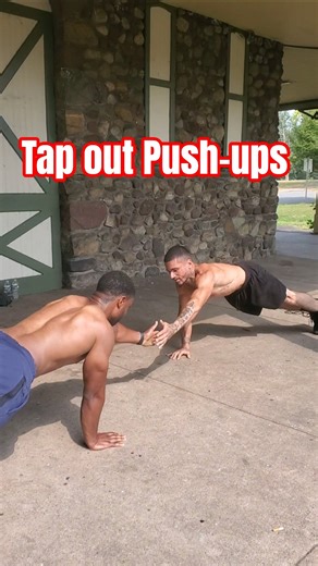Tyson tap Push-ups - #workout #partner #pushupchallenge