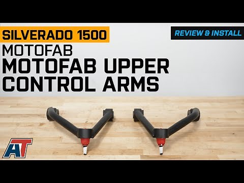 2014-2016 Silverado 1500 MotoFab Upper Control Arms for 2.50 to 3-Inch Lift Review & Install