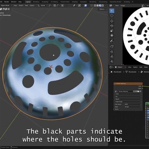 4.3K views · 38 reactions | Jan van den Hemel shared a quick tutorial showing one easy way to create holes in 3D models. More Blender tips: https://80.lv/articles/simple-technique-for-creating-holes-in-3d-models | 80 Level | Facebook
