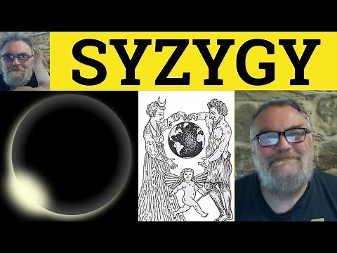 🔵 Syzygy Meaning - Syzygy Examples - Syzygy Definition - Astronomy - Syzygy