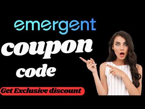 Emergent Promo Code (2026) | Emergent Discount Code | Emergent Coupon Code