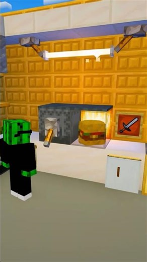 Minecraft Working Microwave #rizkigameon
