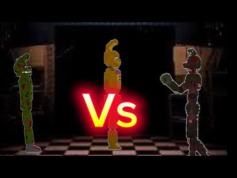 Spring trap vs spring Bonnie vs burn trap