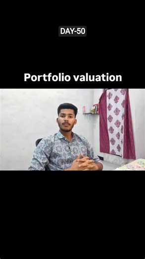 Day-50| Portfolio valuation | #portfoliomanagement #valuation #shorts