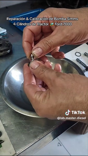 Reparación de Bomba Simms para Tractor Ford 7000