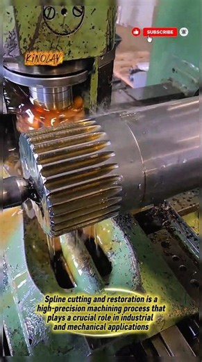 Precision Spline Cutting and Restoration‼️