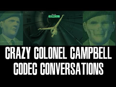 Crazy Colonel Campbell Codec Conversations | Metal Gear Solid 2