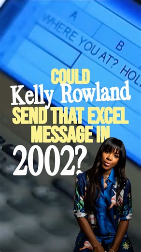 Was Excel to text really a thing in 2002? | excel