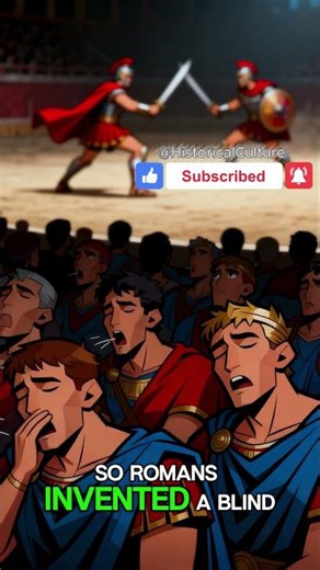 The BLIND Gladiators DLC of Ancient Rome! 💀 #history #shorts #darkhistory