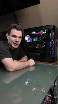 Fully built MONSTER 5800X3D Gaming PC/Test Bench build overview