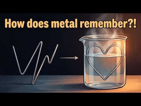 This Metal Remembers Its Original Shape