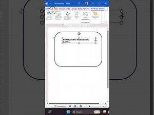 Learn how to create a form in Word. #tutorial #word