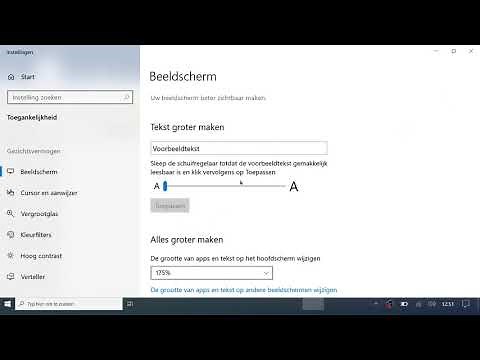 Windows beter leesbaar 1: Tekst of alles vergroten