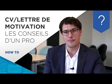 CV et lettre de motivation : les conseils d'un recruteur