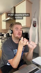 Hello you’re through to psycho b*tch hotline, can I take a name? #comedy #reels | LukeHamnett