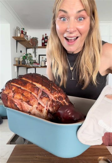 Holiday Hack: Cook and Serve you Christmas Lunch in Nook by Bacarrat and save on dirty dishes! Now available at House #CookWithNook #ChristmasLunch #GlazedHam #ad