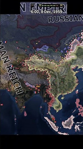 WHAT IF JAPAN PUPPETED CHINA IN WW2 / HOI4 TIMELAPSE #heartsofiron4 #hoi4timelapse #hoi4