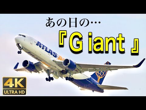 【4k大迫力premium飛行機映像】全くノーマークだった！あの日の...『Giant』福岡国際空港飛来 この夏も3日連続入ったみたいです。