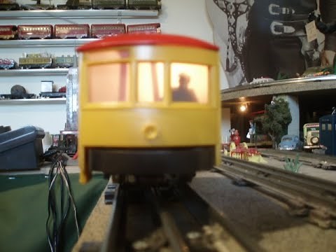 My Lionel #60 Trolley from 1955 With Disappearing Motorman