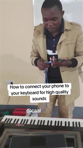 Connect Phone to Keyboard for High-Quality Piano Sounds