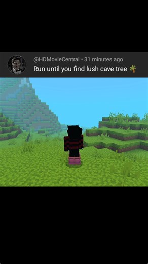 Running Until I Find Lush Cave Tree (Azalea!)